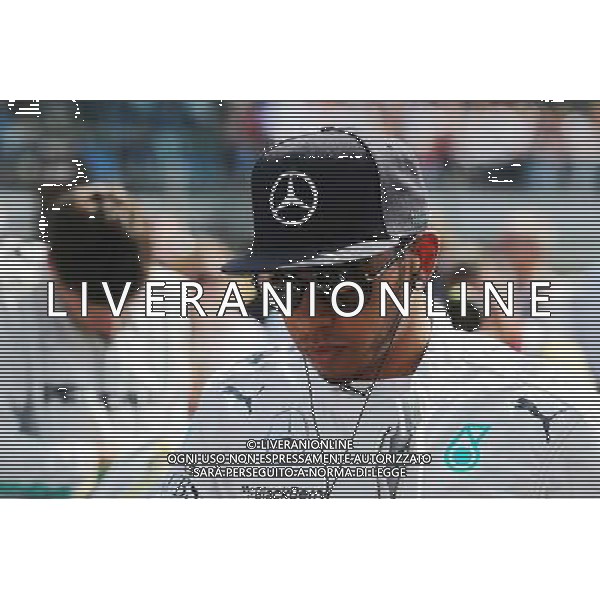 Lewis Hamilton (GBR) Mercedes AMG F1 on the grid. 07.09.2014. Formula 1 World Championship, Rd 13, Italian Grand Prix, Monza, Italy, Race Day. AG ALDO LIVERANI SAS ONLY ITALY