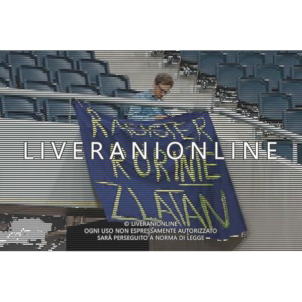 Supporters Suede - Zlatan Ibrahimovic - 04.09.2014 - Suede / Estonie - Match Amical Photo : Eriksson / Bildbyran / Icon Sport /Agenzia Aldo Liverani sas - ITALY ONLY - Svezia - Estonia partita amichevole