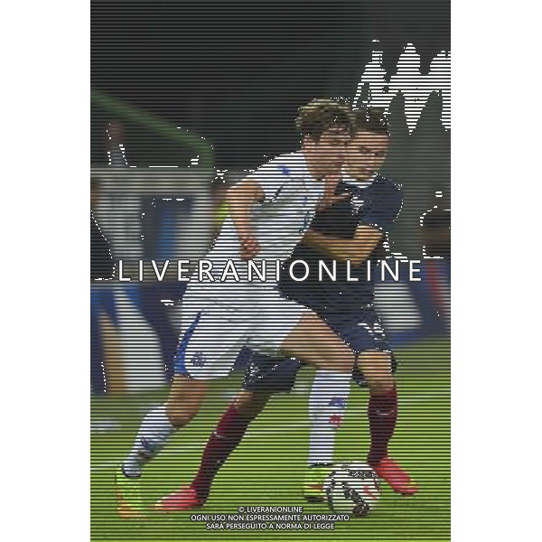 Olafur Karl FINSEN / Florian THAUVIN - 08.09.2014 - France / Islande - Eliminatoires Euro Espoirs 2015 Photo : Dave Winter / Icon Sport /Agenzia Aldo Liverani sas - ITALY ONLY - Francia - Islanda - Qualificazioni Euro 2015