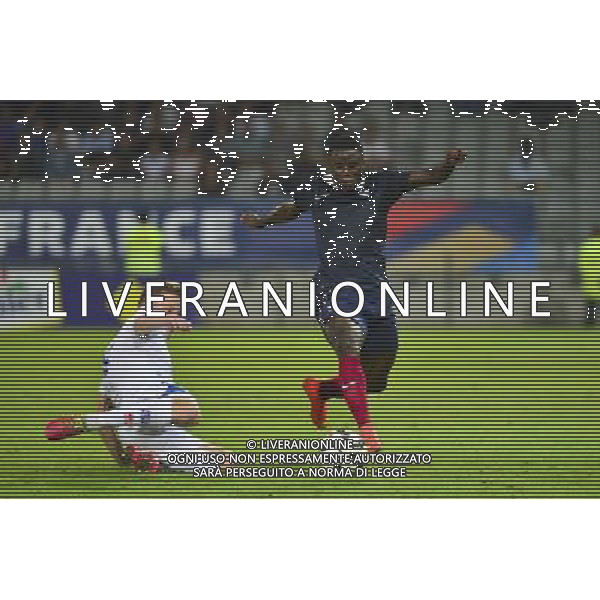Orri Sigurour OMARSSON / Paul Georges NTEP - 08.09.2014 - France / Islande - Eliminatoires Euro Espoirs 2015 Photo : Dave Winter / Icon Sport /Agenzia Aldo Liverani sas - ITALY ONLY - Francia - Islanda - Qualificazioni Euro 2015