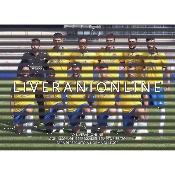 PIACENZA 7 SETTEMBRE 2014 / CAMPIONATO LEGAPRO 2014-2015 / PRO PIACENZA VS FORL“ / NELLA FOTO: LA FORMAZIONE DELLA PRO PIACENZA / FOTO FRANCESCA SOLI - AGENZIA ALDO LIVERANI SAS
