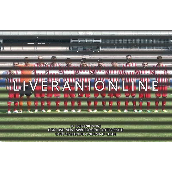 PIACENZA 7 SETTEMBRE 2014 / CAMPIONATO LEGAPRO 2014-2015 / PRO PIACENZA VS FORL“ / NELLA FOTO: LA FORMAZIONE DEL FORL“ / FOTO FRANCESCA SOLI - AGENZIA ALDO LIVERANI SAS