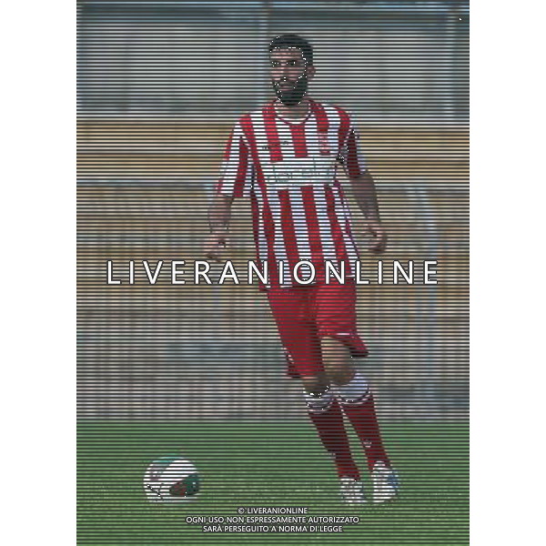 PIACENZA 7 SETTEMBRE 2014 / CAMPIONATO LEGAPRO 2014-2015 / PRO PIACENZA VS FORL“ / NELLA FOTO: ENRICO FANTINI / FOTO FRANCESCA SOLI - AGENZIA ALDO LIVERANI SAS