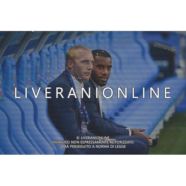 Jeremy MATHIEU / Alexandre LACAZETTE - 04.09.2014 - France / Espagne - Match Amical Photo : Dave Winter / Icon Sport AG ALDO LIVERANI SAS ONLY ITALY
