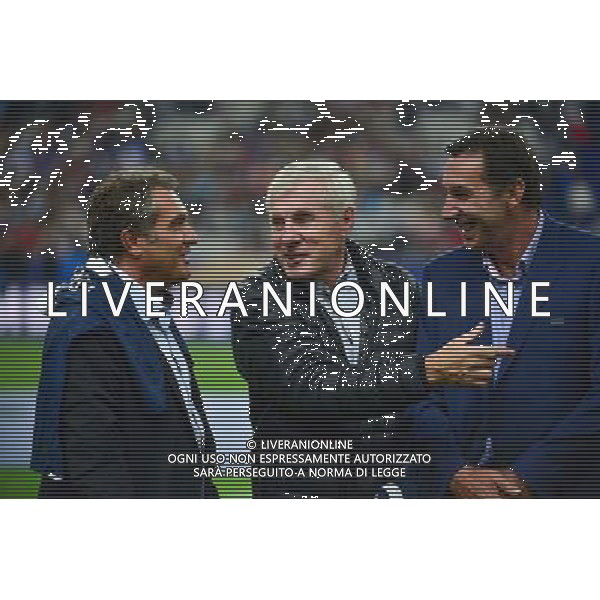 Manuel AMOROS / Luis FERNANDEZ / Maxime BOSSIS - 04.09.2014 - France / Espagne - Match Amical Photo : Dave Winter / Icon Sport AG ALDO LIVERANI SAS ONLY ITALY
