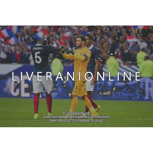 Mamadou SAKHO / Hugo LLORIS - 04.09.2014 - France / Espagne - Match Amical Photo : Dave Winter / Icon Sport AG ALDO LIVERANI SAS ONLY ITALY