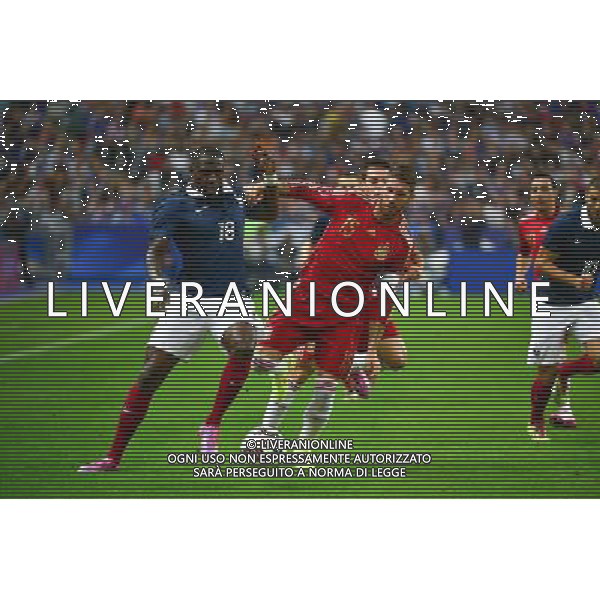 Moussa SISSOKO / Sergio RAMOS - 04.09.2014 - France / Espagne - Match Amical Photo : Dave Winter / Icon Sport AG ALDO LIVERANI SAS ONLY ITALY