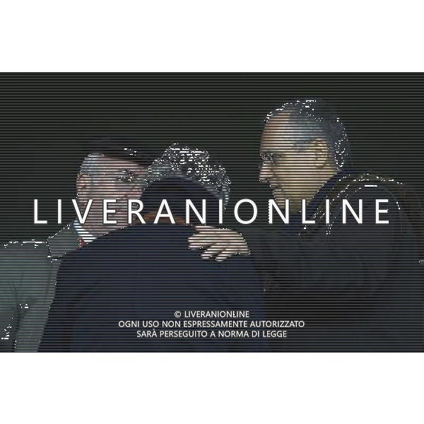 Qualificazioni ai Campionati Europei di Calcio UEFA Francia 2016 Gruppo H Oslo - 09.10.2014 Norvegia-Italia Nella Foto:lotito claudio- tavecchio carlo /Ph.Vitez-Ag. Aldo Liverani