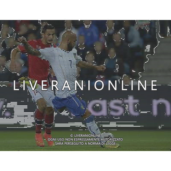 Qualificazioni ai Campionati Europei di Calcio UEFA Francia 2016 Gruppo H Oslo - 09.10.2014 Norvegia-Italia Nella Foto:zaza SIMONE gol /Ph.Vitez-Ag. Aldo Liverani