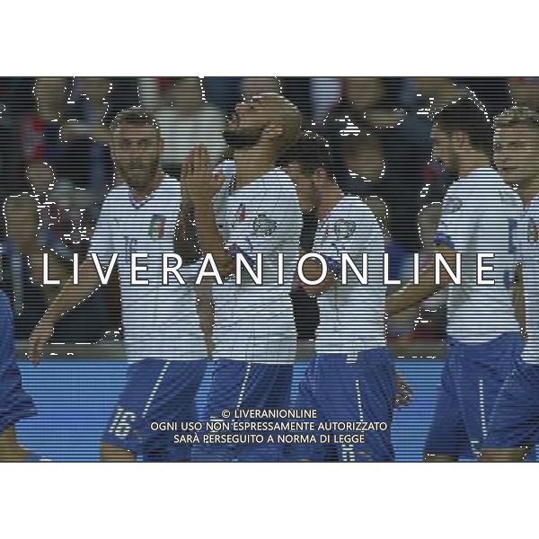 Qualificazioni ai Campionati Europei di Calcio UEFA Francia 2016 Gruppo H Oslo - 09.10.2014 Norvegia-Italia Nella Foto:zaza simone esulta /Ph.Vitez-Ag. Aldo Liverani