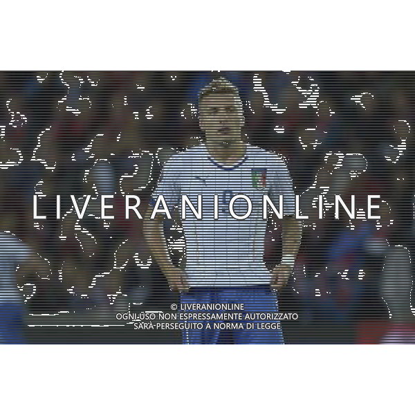 Qualificazioni ai Campionati Europei di Calcio UEFA Francia 2016 Gruppo H Oslo - 09.10.2014 Norvegia-Italia Nella Foto:immobile ciro /Ph.Vitez-Ag. Aldo Liverani