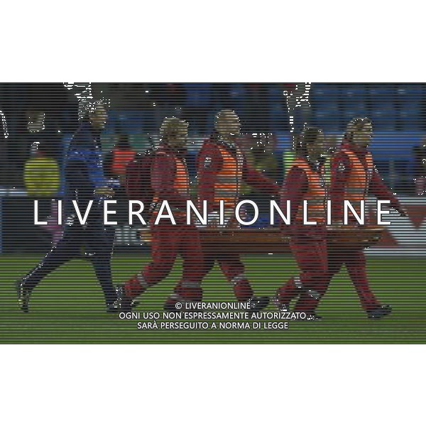 Qualificazioni ai Campionati Europei di Calcio UEFA Francia 2016 Gruppo H Oslo - 09.10.2014 Norvegia-Italia Nella Foto:infortunio immobile /Ph.Vitez-Ag. Aldo Liverani