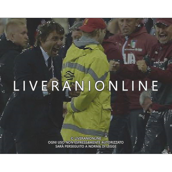 Qualificazioni ai Campionati Europei di Calcio UEFA Francia 2016 Gruppo H Oslo - 09.10.2014 Norvegia-Italia Nella Foto:conte esulta /Ph.Vitez-Ag. Aldo Liverani