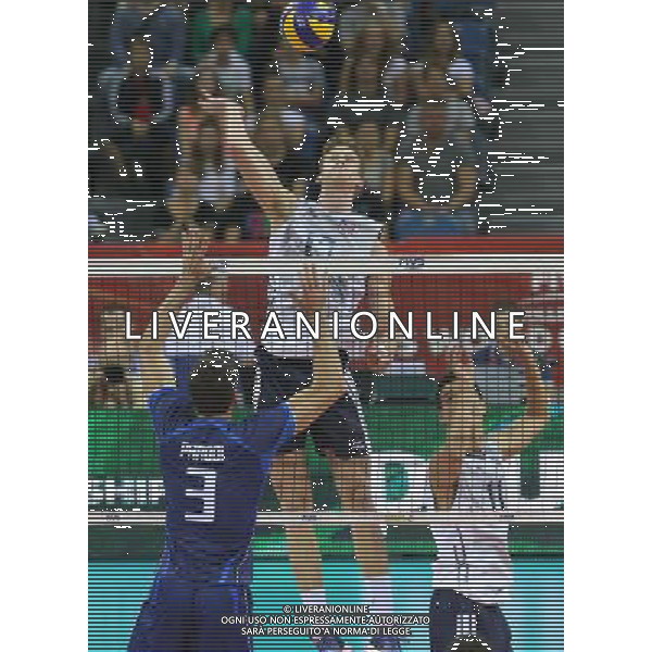 KRAKOW, 07.09.2014 FIVB Mistrzostwa Swiata w Siatkowce Mezczyzn FIVB Volleyball Men\'s World Championship WLOCHY - USA n/z. MAXWELL HOLT FOTO: TOMASZ MARKOWSKI NEWSPIX.PL --- Newspix.pl ag aldo liverani sas only italy *** Local Caption *** www.newspix.pl mail us: info@newspix.pl call us: 0048 022 23 22 222 --- Polish Picture Agency by Ringier Axel Springer Poland