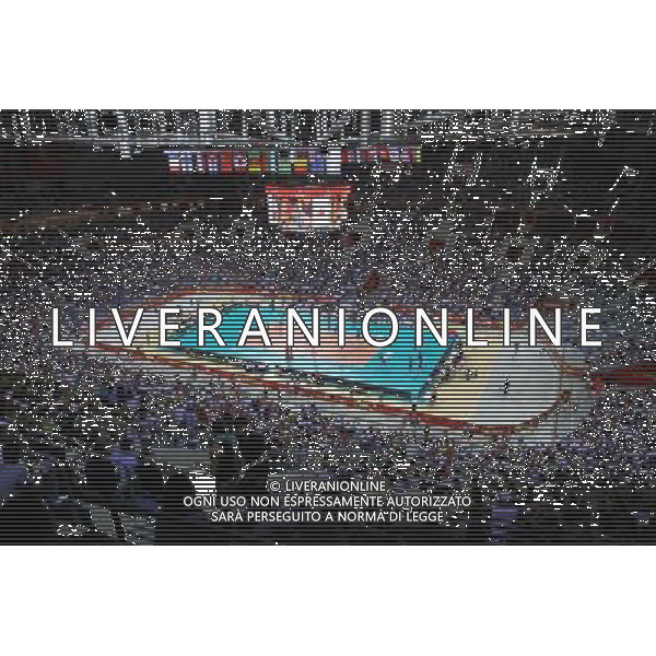 07.09.2014 - Krakow , Polska . Siatkowka , Mistrzostwa Swiata 2014 , Volleyball , Men\'s World Championship Poland 2014 . Wlochy (niebieskie) - USA (biale) , Italy (blue) - USA (white). n/z. wypelniona widzami hala Krakow Arena , komplet widzow w Krakowie . Fot. Krzysztof Porebski / EDYTOR.net / NEWSPIX.PL --- Newspix.pl ag aldo liverani sas only italy *** Local Caption *** www.newspix.pl mail us: info@newspix.pl call us: 0048 022 23 22 222 --- Polish Picture Agency by Ringier Axel Springer Poland