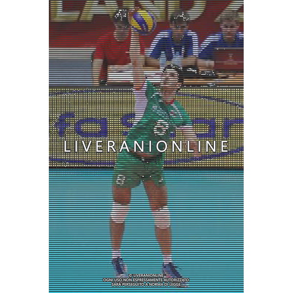 GDANSK 07.09.2014 ERGO ARENA SIATKOWKA MISTRZOSTWA SWIATA W PILCE SIATKOWEJ MEZCZYZN 2014 (FIVB MENS VOLLEYBALL WORLD CHAMPIONSHIP POLAND 2014) MECZ ROSJA - BULGARIA RUSSIA N/Z TODOR SKRIMOV FOT PIOTR MATUSEWICZ / PRESSFOCUS / NEWSPIX.PL AG ALDO LIVERANI SAS ONLY ITALY