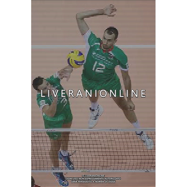 GDANSK 07.09.2014 FIVB MISTRZOSTWA SWIATA SIATKOWKA MEZCZYZN MECZ ROSJA VS BULGARIA FIVB MENS VOLLEYBALL WORLD CHAMPIONSHIP GAME RUSSIA VS BULGARIA NZ andrey zhekov , viktor yosifov , FOT. WOJCIECH FIGURSKI / 058sport.pl / NEWSPIX.PL --- Newspix.pl AG ALDO LIVERANI SAS ONLY ITALY *** Local Caption *** www.newspix.pl mail us: info@newspix.pl call us: 0048 022 23 22 222 --- Polish Picture Agency by Ringier Axel Springer Poland