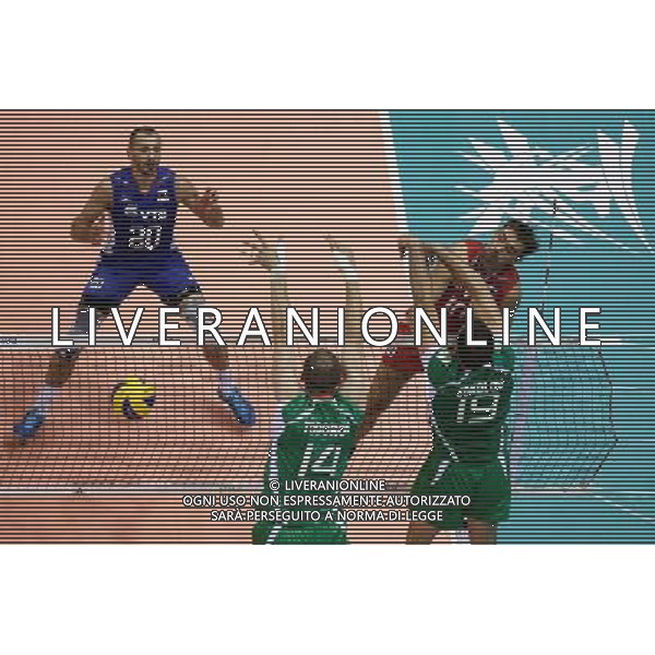GDANSK 07.09.2014 FIVB MISTRZOSTWA SWIATA SIATKOWKA MEZCZYZN MECZ ROSJA VS BULGARIA FIVB MENS VOLLEYBALL WORLD CHAMPIONSHIP GAME RUSSIA VS BULGARIA NZ artem ermakov ermakow , sergey savin sawin , FOT. WOJCIECH FIGURSKI / 058sport.pl / NEWSPIX.PL --- Newspix.pl AG ALDO LIVERANI SAS ONLY ITALY *** Local Caption *** www.newspix.pl mail us: info@newspix.pl call us: 0048 022 23 22 222 --- Polish Picture Agency by Ringier Axel Springer Poland