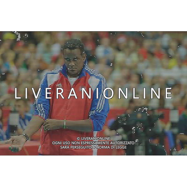 07.09.2014 - Katowice , Spodek , siatkowka , Mistrzostwa Swiata 2014 , grupa B Brazylia (zolte) - Kuba (niebieskie) , FIVB Men\'s World Championship , pool B Brazil (yellow) - Cuba (blue) N/Z Rodolfo Sanchez Fot. Karol Bartnik / MPAimages.com / NEWSPIX.PL --- Newspix.pl