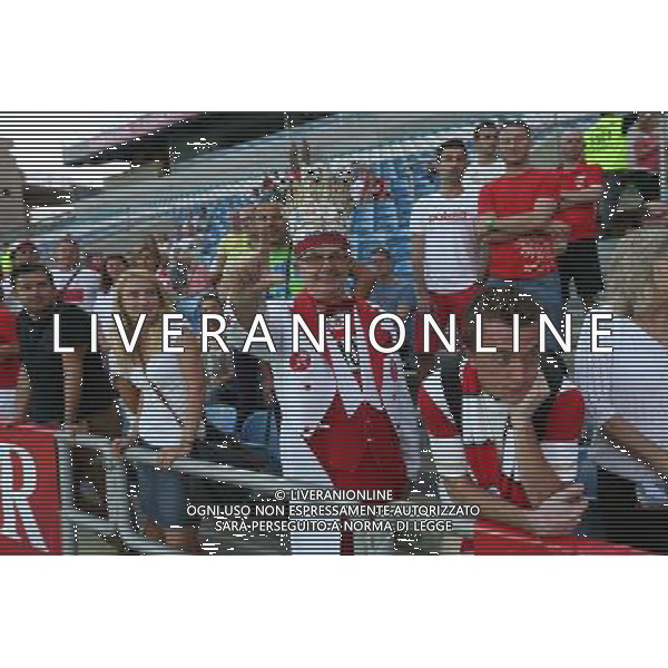 FARO 07.09.2014 MECZ ELIMINACJE DO MISTRZOSTW EUROPY FRANCJA 2016 GRUPA D: GIBRALTAR - POLSKA --- QUALIFICATION FOR UEFA EURO 2016 MATCH GROUP D: GIBRALTAR - POLAND KIBICE POLSKI ANDRZEJ BOBO BOBOWSKI FOT. PIOTR KUCZA/NEWSPIX.PL --- Newspix.pl AG ALDOL IVERANI SAS ONLY ITALY *** Local Caption *** www.newspix.pl mail us: info@newspix.pl call us: 0048 022 23 22 222 --- Polish Picture Agency by Ringier Axel Springer Poland