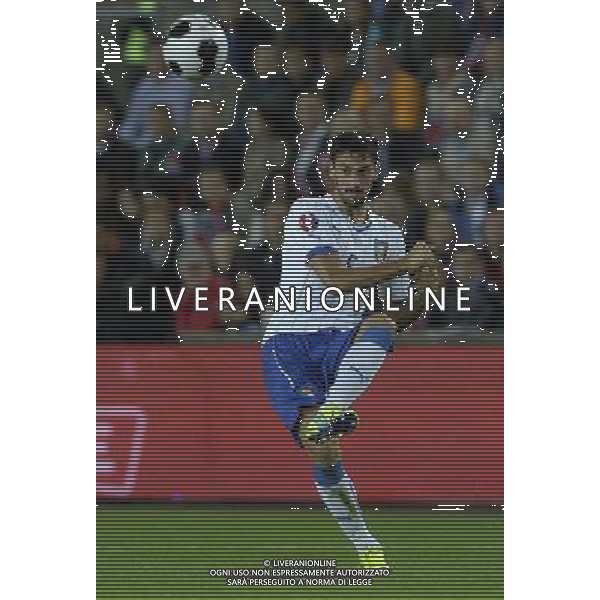 Qualificazioni ai Campionati Europei di Calcio UEFA Francia 2016 Gruppo H Oslo - 09.10.2014 Norvegia-Italia Nella Foto:Astori Davide /Ph.Vitez-Ag. Aldo Liverani