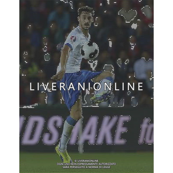 Qualificazioni ai Campionati Europei di Calcio UEFA Francia 2016 Gruppo H Oslo - 09.10.2014 Norvegia-Italia Nella Foto:Astori Davide /Ph.Vitez-Ag. Aldo Liverani