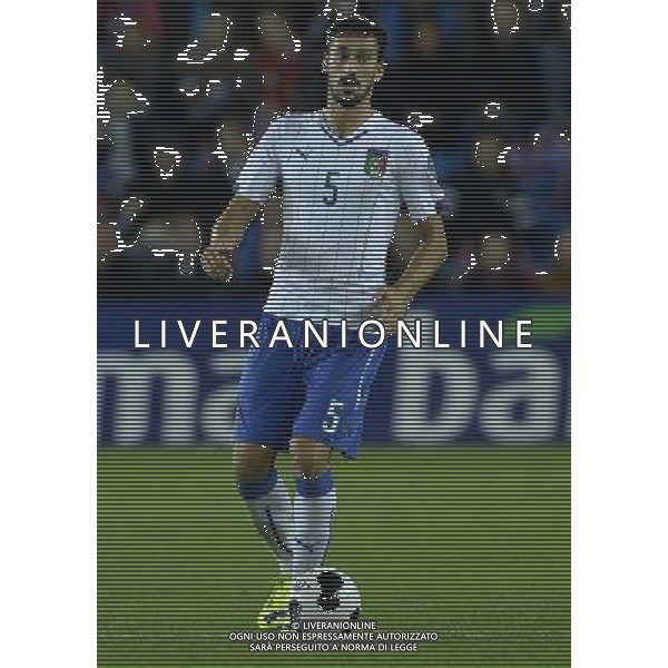 Qualificazioni ai Campionati Europei di Calcio UEFA Francia 2016 Gruppo H Oslo - 09.10.2014 Norvegia-Italia Nella Foto:Astori Davide /Ph.Vitez-Ag. Aldo Liverani
