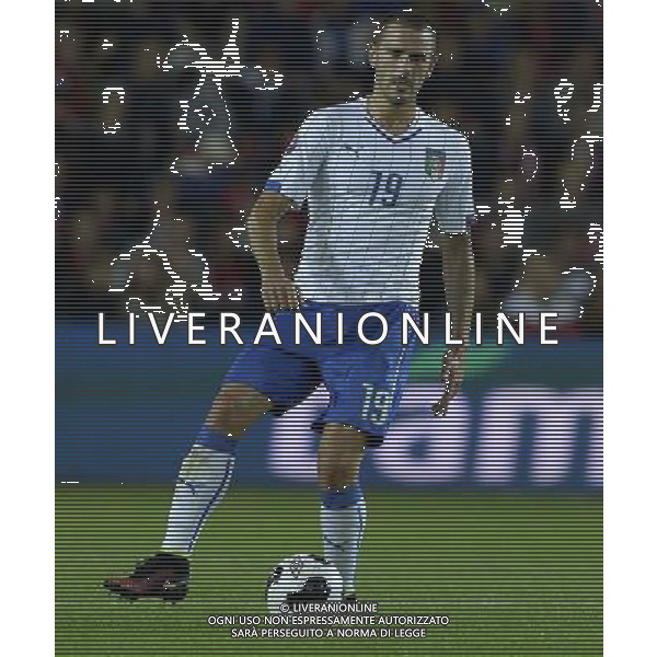 Qualificazioni ai Campionati Europei di Calcio UEFA Francia 2016 Gruppo H Oslo - 09.10.2014 Norvegia-Italia Nella Foto:Bonucci Leonardo /Ph.Vitez-Ag. Aldo Liverani