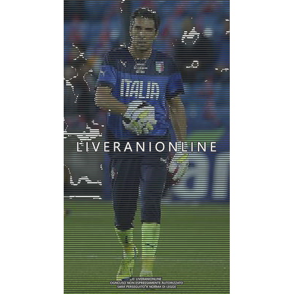 Qualificazioni ai Campionati Europei di Calcio UEFA Francia 2016 Gruppo H Oslo - 09.10.2014 Norvegia-Italia Nella Foto:Buffon Gianluigi /Ph.Vitez-Ag. Aldo Liverani