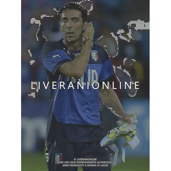 Qualificazioni ai Campionati Europei di Calcio UEFA Francia 2016 Gruppo H Oslo - 09.10.2014 Norvegia-Italia Nella Foto:Buffon Gianluigi /Ph.Vitez-Ag. Aldo Liverani