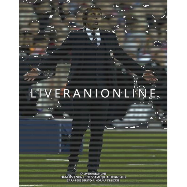 Qualificazioni ai Campionati Europei di Calcio UEFA Francia 2016 Gruppo H Oslo - 09.10.2014 Norvegia-Italia Nella Foto:Conte Antonio /Ph.Vitez-Ag. Aldo Liverani