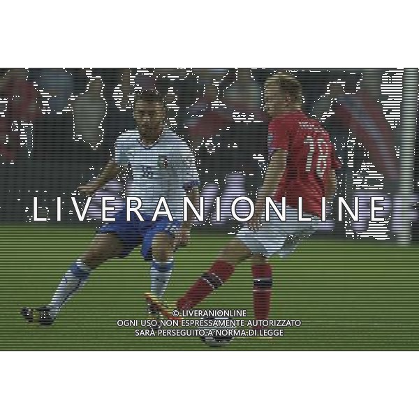 Qualificazioni ai Campionati Europei di Calcio UEFA Francia 2016 Gruppo H Oslo - 09.10.2014 Norvegia-Italia Nella Foto:De Rossi Daniele /Ph.Vitez-Ag. Aldo Liverani