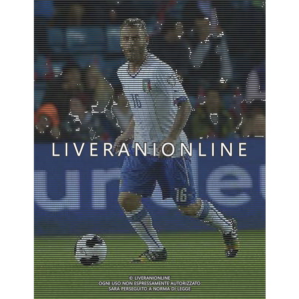 Qualificazioni ai Campionati Europei di Calcio UEFA Francia 2016 Gruppo H Oslo - 09.10.2014 Norvegia-Italia Nella Foto:De Rossi Daniele /Ph.Vitez-Ag. Aldo Liverani