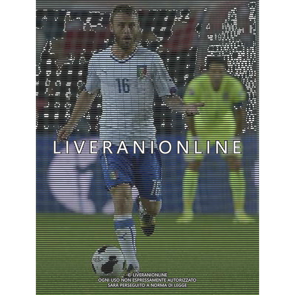 Qualificazioni ai Campionati Europei di Calcio UEFA Francia 2016 Gruppo H Oslo - 09.10.2014 Norvegia-Italia Nella Foto:De Rossi Daniele /Ph.Vitez-Ag. Aldo Liverani