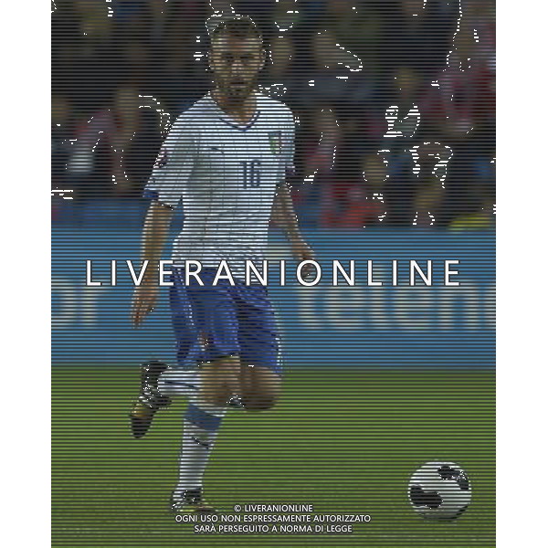 Qualificazioni ai Campionati Europei di Calcio UEFA Francia 2016 Gruppo H Oslo - 09.10.2014 Norvegia-Italia Nella Foto:De Rossi Daniele /Ph.Vitez-Ag. Aldo Liverani