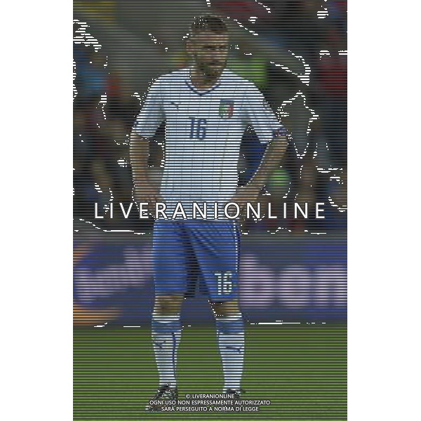 Qualificazioni ai Campionati Europei di Calcio UEFA Francia 2016 Gruppo H Oslo - 09.10.2014 Norvegia-Italia Nella Foto:De Rossi Daniele /Ph.Vitez-Ag. Aldo Liverani