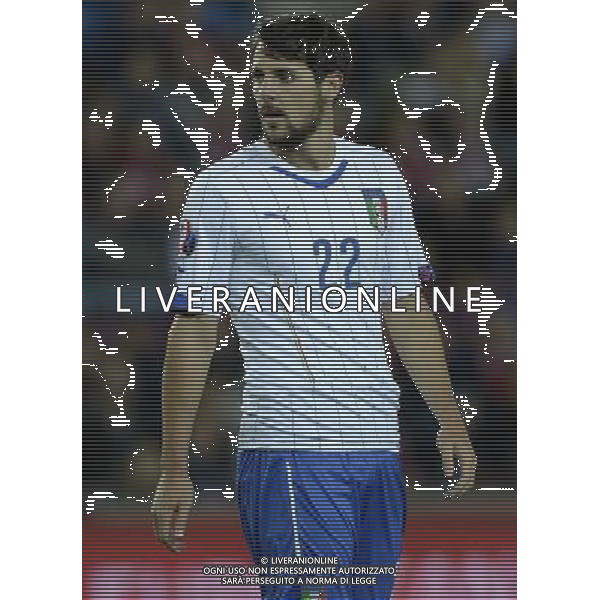 Qualificazioni ai Campionati Europei di Calcio UEFA Francia 2016 Gruppo H Oslo - 09.10.2014 Norvegia-Italia Nella Foto:Destro Mattia /Ph.Vitez-Ag. Aldo Liverani