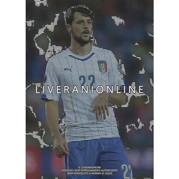 Qualificazioni ai Campionati Europei di Calcio UEFA Francia 2016 Gruppo H Oslo - 09.10.2014 Norvegia-Italia Nella Foto:Destro Mattia /Ph.Vitez-Ag. Aldo Liverani