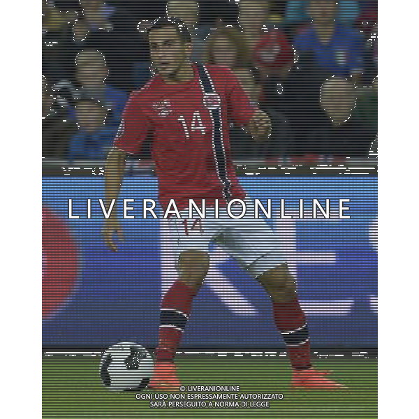 Qualificazioni ai Campionati Europei di Calcio UEFA Francia 2016 Gruppo H Oslo - 09.10.2014 Norvegia-Italia Nella Foto:Elabdellaoui Omar /Ph.Vitez-Ag. Aldo Liverani