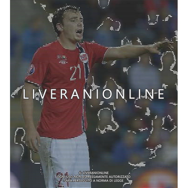 Qualificazioni ai Campionati Europei di Calcio UEFA Francia 2016 Gruppo H Oslo - 09.10.2014 Norvegia-Italia Nella Foto:Forren Vegard /Ph.Vitez-Ag. Aldo Liverani