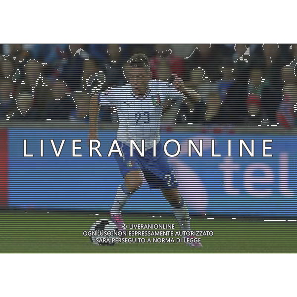 Qualificazioni ai Campionati Europei di Calcio UEFA Francia 2016 Gruppo H Oslo - 09.10.2014 Norvegia-Italia Nella Foto:Giaccherini Emanuele /Ph.Vitez-Ag. Aldo Liverani