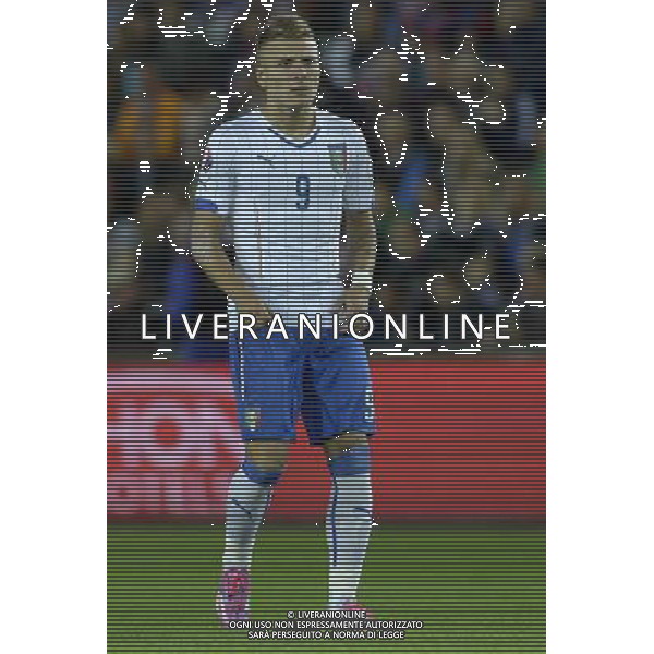 Qualificazioni ai Campionati Europei di Calcio UEFA Francia 2016 Gruppo H Oslo - 09.10.2014 Norvegia-Italia Nella Foto:Immobile Ciro /Ph.Vitez-Ag. Aldo Liverani