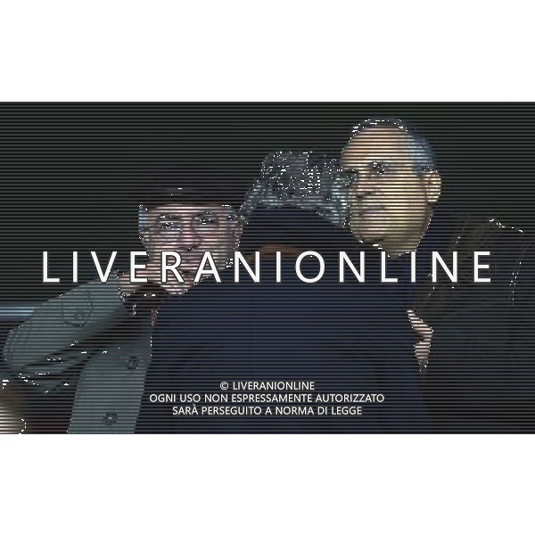 Qualificazioni ai Campionati Europei di Calcio UEFA Francia 2016 Gruppo H Oslo - 09.10.2014 Norvegia-Italia Nella Foto:Lotito Claudio-Tavecchio Carlo /Ph.Vitez-Ag. Aldo Liverani