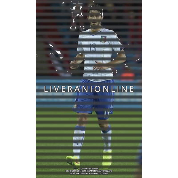 Qualificazioni ai Campionati Europei di Calcio UEFA Francia 2016 Gruppo H Oslo - 09.10.2014 Norvegia-Italia Nella Foto:Ranocchia Andrea /Ph.Vitez-Ag. Aldo Liverani