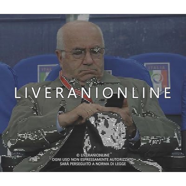 Qualificazioni ai Campionati Europei di Calcio UEFA Francia 2016 Gruppo H Oslo - 09.10.2014 Norvegia-Italia Nella Foto:Tavecchio Carlo /Ph.Vitez-Ag. Aldo Liverani