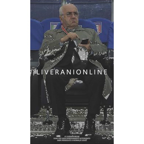 Qualificazioni ai Campionati Europei di Calcio UEFA Francia 2016 Gruppo H Oslo - 09.10.2014 Norvegia-Italia Nella Foto:Tavecchio Carlo /Ph.Vitez-Ag. Aldo Liverani