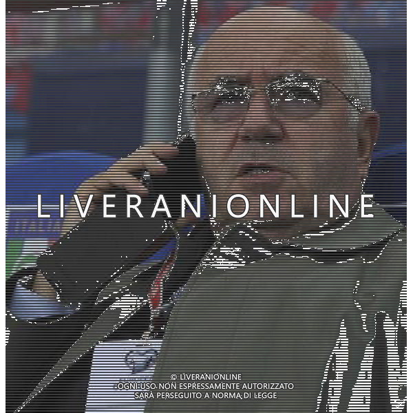 Qualificazioni ai Campionati Europei di Calcio UEFA Francia 2016 Gruppo H Oslo - 09.10.2014 Norvegia-Italia Nella Foto:Tavecchio Carlo /Ph.Vitez-Ag. Aldo Liverani