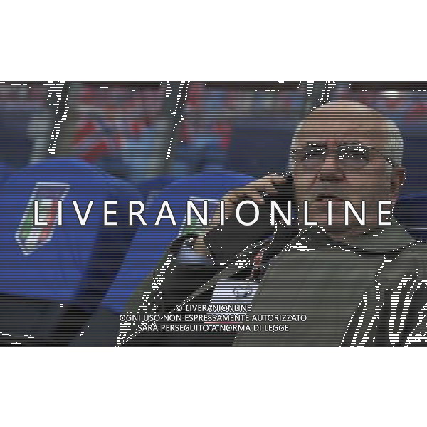 Qualificazioni ai Campionati Europei di Calcio UEFA Francia 2016 Gruppo H Oslo - 09.10.2014 Norvegia-Italia Nella Foto:Tavecchio Carlo /Ph.Vitez-Ag. Aldo Liverani