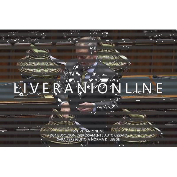 Roma - 10/09/2014 - Montecitorio - Seduta comune per l\'elezione dei giudici della Corte Costituzionale e componenti del CSM - nella foto: Roberto Calderoli /Ph. Fabrizio Corradetti - Ag. Aldo Liverani sas