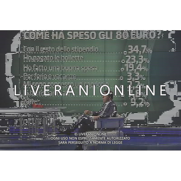Trasmissione televisiva \'Porta a Porta\' - Roma 09 settembre 2014 nella foto Matteo Renzi ©Corradetti/Agenzia Aldo Liverani sas